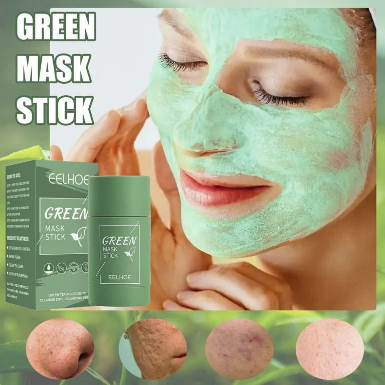 GreenGlow - Maska za Dubinsko Čišćenje Lica 1+1 GRATIS