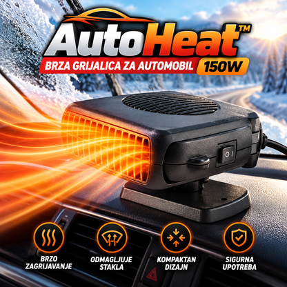 AutoHeat™ – Brza grijalica za automobil 150W