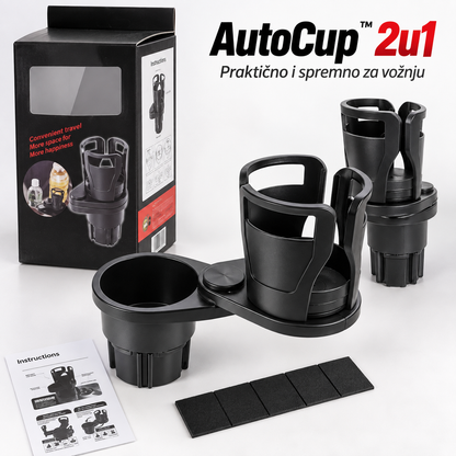 AutoCup™ – Proširivi držač za čaše 2u1