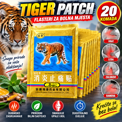 Tiger Patch – Flasteri za bolna mjesta 20 KOMADA