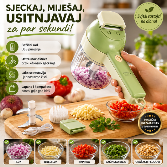 TurboChop  – Bežični Kuhinjski Sjecko
