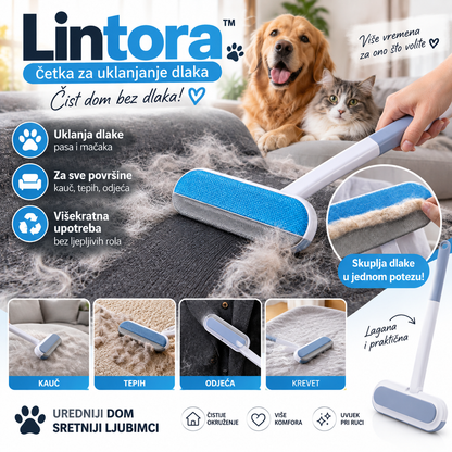Lintora™ – Četka za uklanjanje dlaka 1+1 GRATIS