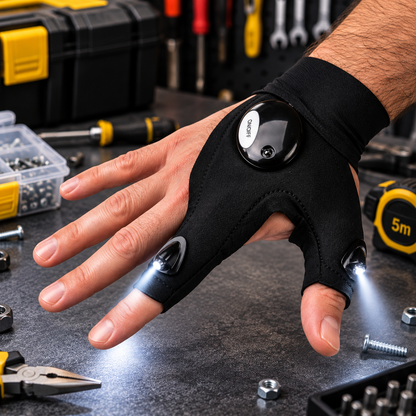 LightGrip™ – LED rukavice za majstore 1+1 GRATIS