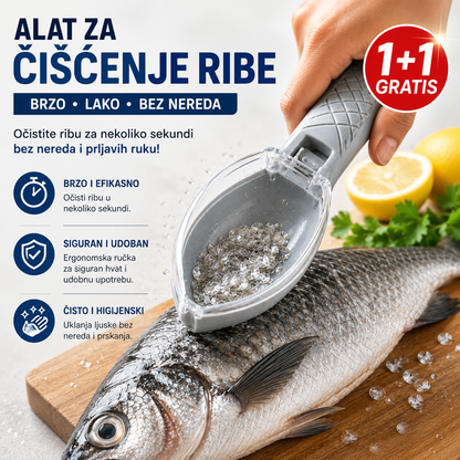 Alat za čišćenje ribe - 1+1 GRATIS