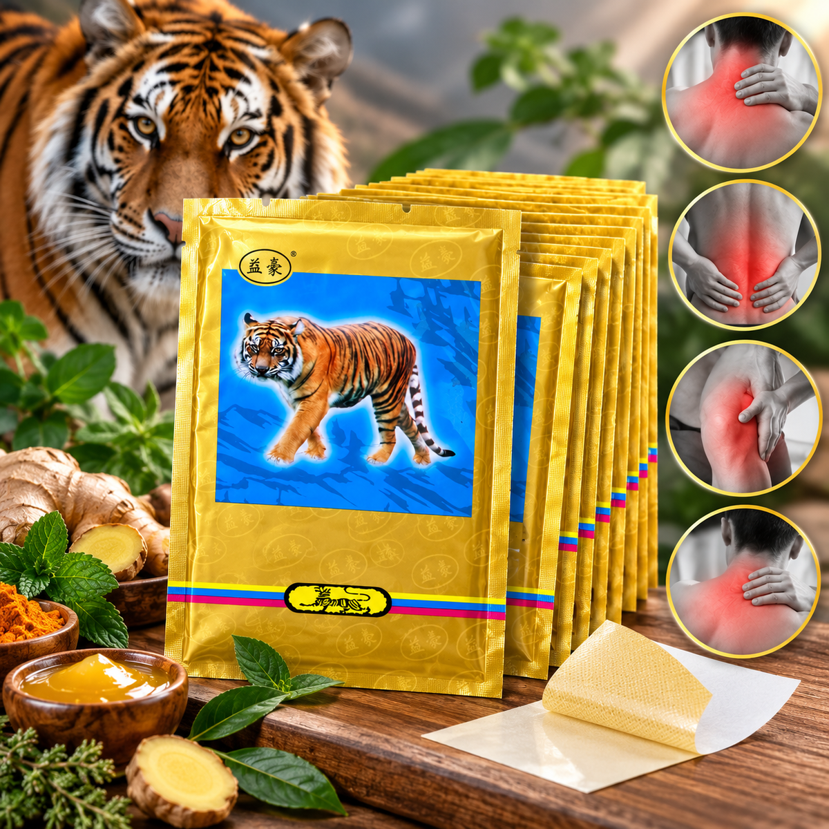Tiger Patch – Flasteri za bolna mjesta 20 KOMADA