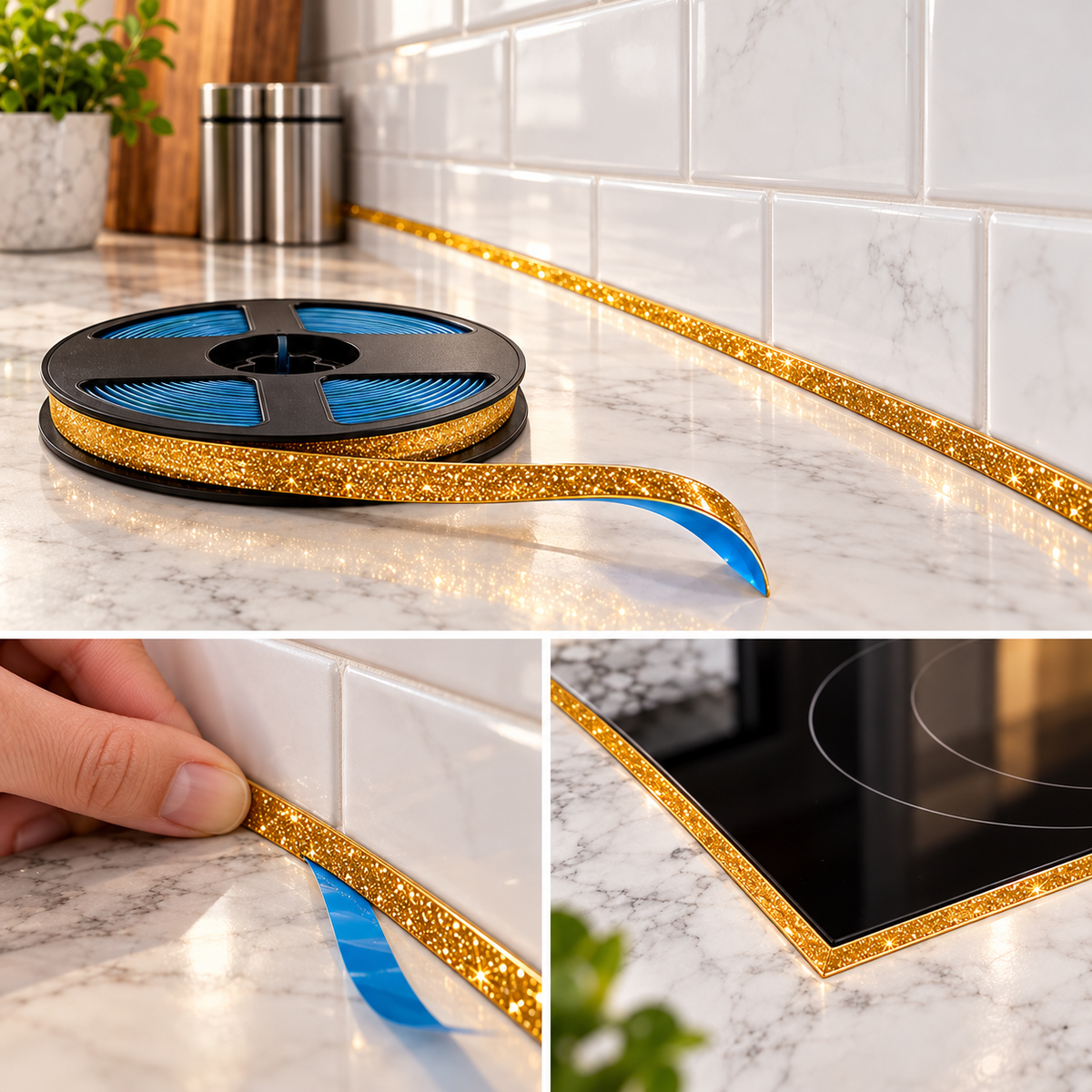 GoldLine™ – Samoljepljiva ukrasna traka za spojeve