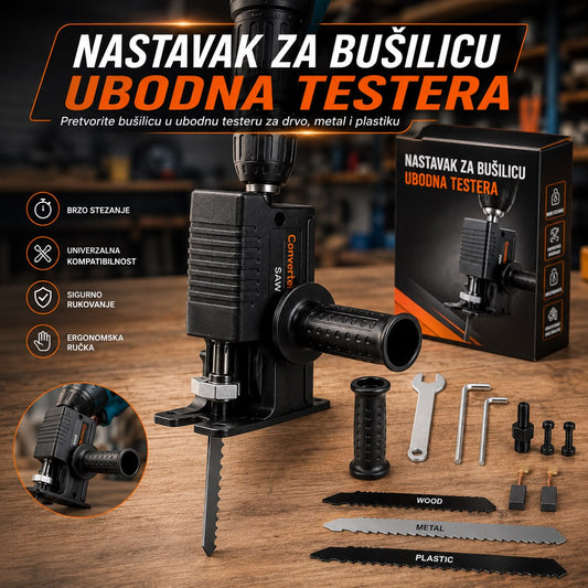Nastavak za bušilicu - Ubodna testera